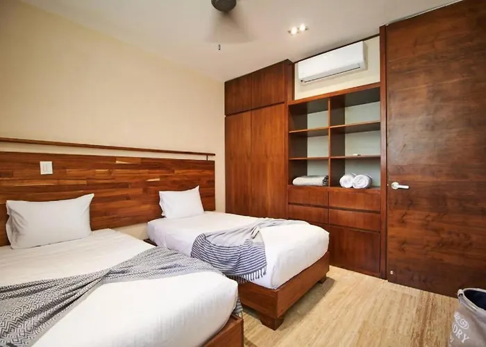 Apartment Aldea Zama Oasis: Private Pool With 24/7 Security